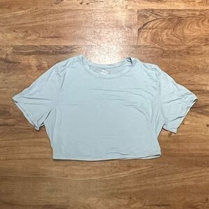 Skims Light Blue Women's Crop Top 3X